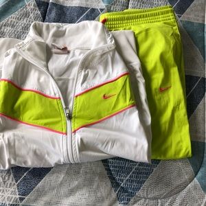 Nike summer track suit